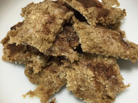 豆腐とおからパウダーのクッキーカフェラテ風味
